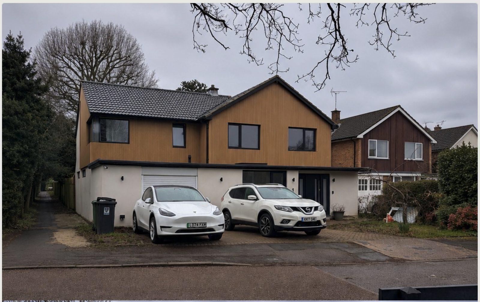 Whole-house remodel, timber cladding, after
