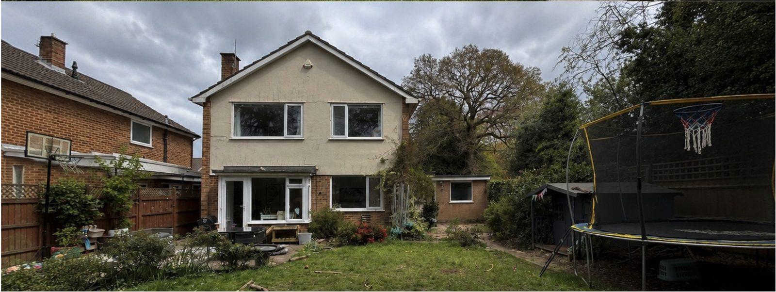 Rear extension and refurbishment, before