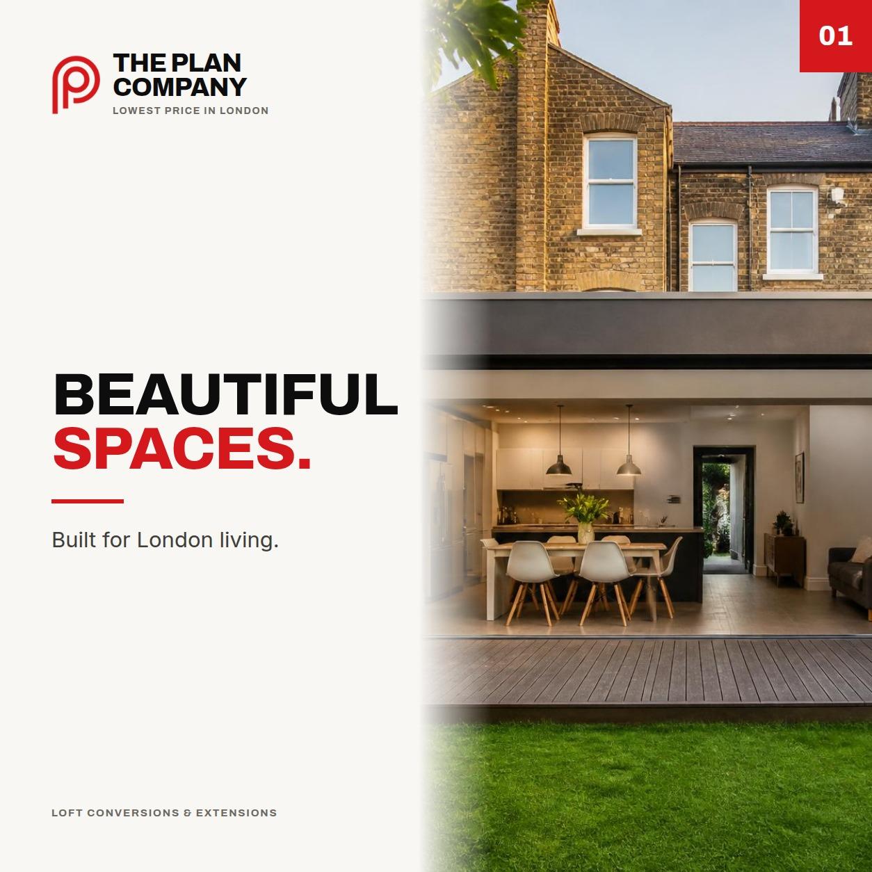 Beautiful spaces, built for London living