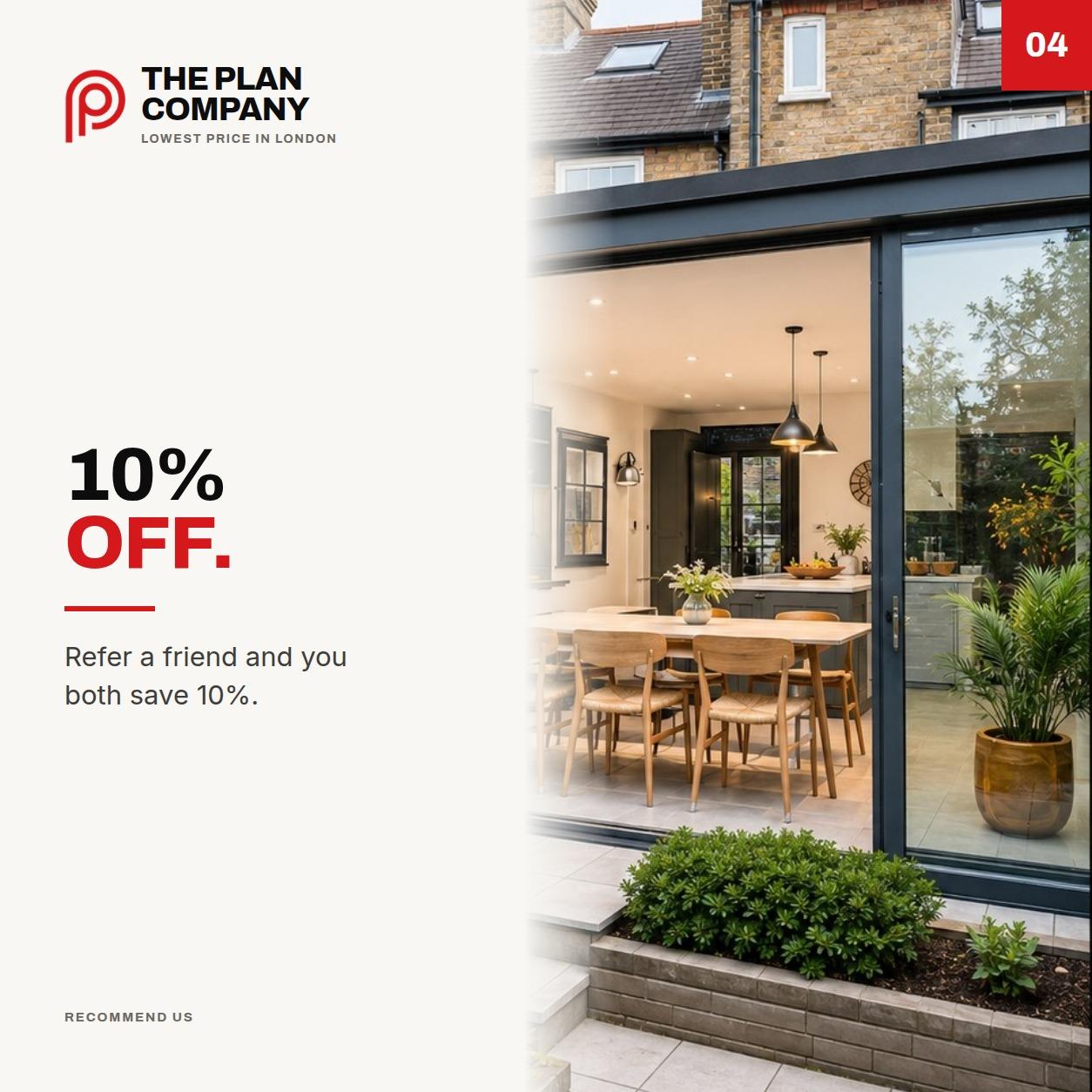 10% off when you refer a friend